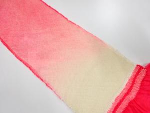 正絹　絞り　振袖用帯揚げ